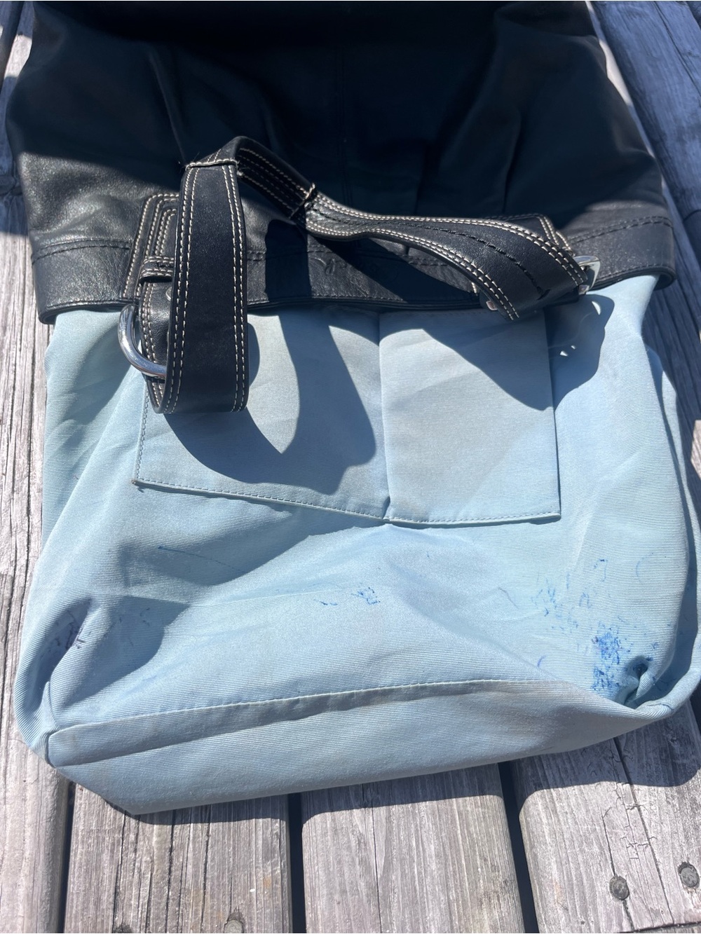 Coach Vintage Soho Y2K Pleated Leather Tote - Picture 9 of 10